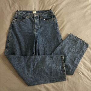 Aritzia Blue Flare & Wide Leg Jeans